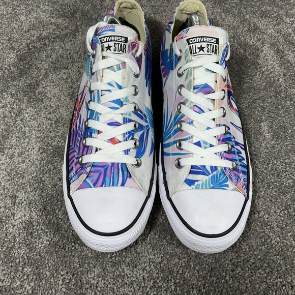 Converse Chuck Taylor All Star 155396F Tropical Print Floral Mens Size 10 Shoes - Picture 5 of 13